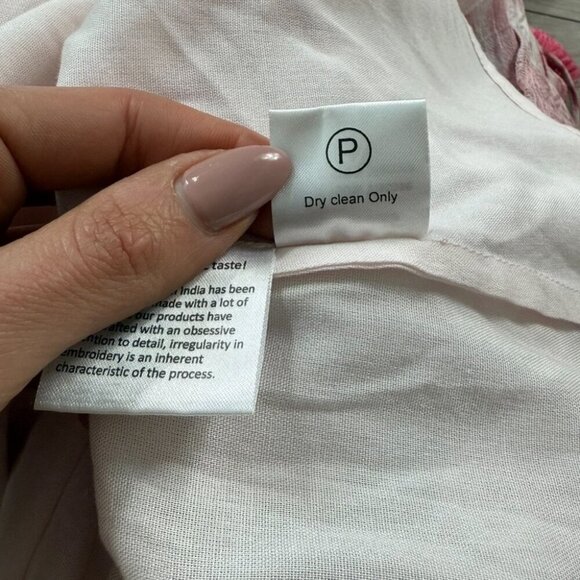 ROCOCO SAND Wrap-Effect Tie-Dyed Jacquard Mini Long Sleeve Dress - Picture 9 of 15